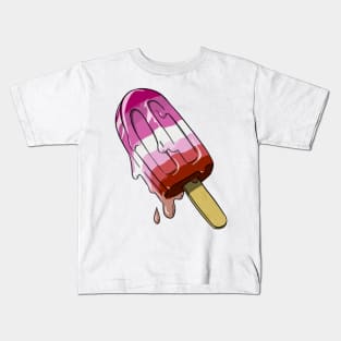 Lesbian Popsicle Kids T-Shirt